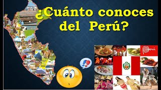 TRADICIONES y COSTUMBRES DEL PERÙ  ¿Cuánto conoces del Perú [upl. by Lorola977]