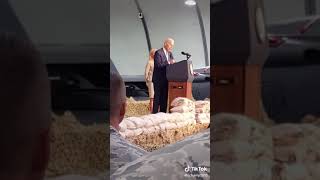 Joe Biden Tells Military quotClap for that you stupid bastardsquot [upl. by Shanley764]