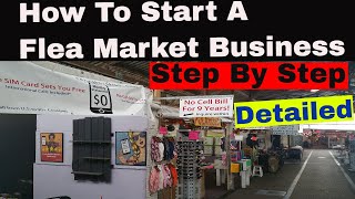 How To Start a Flea Market Business from Scratch Step by Step Part [upl. by Eldnik]