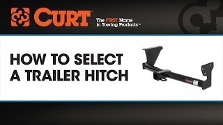 How to Select a Trailer Hitch  CURT [upl. by Zollie16]