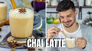 COMO HACER EL AUTÉNTICO TÉ CHAI LATTE  MEJOR QUE STARBUCKS [upl. by Yrollam]