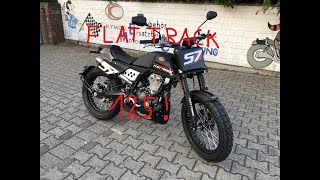 Mondial Flat Track 125i ABS E5  FINALLY HERE   Walkaround Details [upl. by Onahpets16]