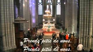 Agnus Dei  Messe du Peuple de Dieu avec paroles [upl. by Aicemat119]