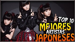 🔴TOP 10 MEJORES CANTANTES JAPONESES❗❗ [upl. by Allehcram]