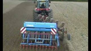 Labour semis direct or direct ploughing seeding [upl. by Eelek]