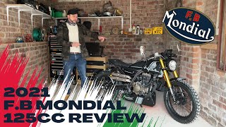 FB Mondial HPS 125cc 2021 Euro 5 Motorcycle Review [upl. by Fraase]