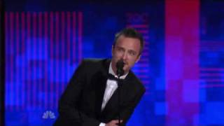 Aaron Pauls 1st Emmy Win 2010 [upl. by Eicart]