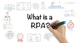 RPA In 5 Minutes  What Is RPA  Robotic Process Automation  RPA Explained  Simplilearn [upl. by Harad]