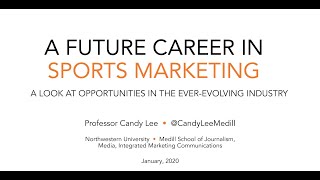 Sports Marketing Learn about Jobs in the Industry [upl. by Naesed212]