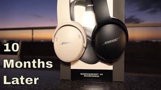 Bose QC45 Long Term Review [upl. by Noirred]