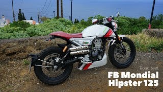 FB Mondial HPS 125 Hipster Road Test [upl. by Mail30]