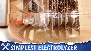 The simplest DIY electrolyzer ever [upl. by Leena]