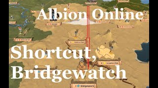 Albion Online  Caerleon to Bridgewatch fast almost safely [upl. by Trixie]