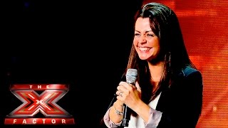 Sherilyn HamiltonShaw leaves Cheryl in tears  Auditions Week 4  The X Factor UK 2015 [upl. by Marj]