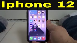 How To Use An Iphone 12Full Tutorial [upl. by Nednarb]