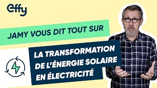 Comment lénergie solaire se transformetelle en électricité [upl. by Anneehs410]