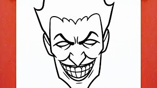 HOW TO DRAW THE JOKER [upl. by Ailina]