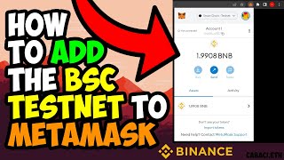 How to Add the Binance Smart Chain Testnet to MetaMask [upl. by Eilsehc109]