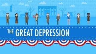 The Great Depression Crash Course US History 33 [upl. by Aron]