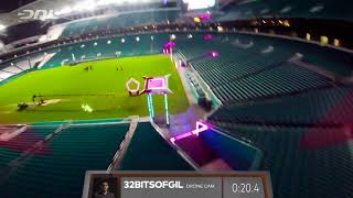 32BitsOfGil Fastest Lap Miami  Drone Racing League [upl. by Adnoluy]