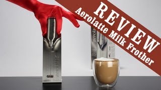 Aerolatte Milk Frother  Exclusive Review [upl. by Menard]