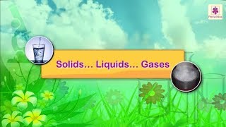 Three States of Matter  Solids Liquids And Gases  Science Grade 3  Periwinkle [upl. by Corena]