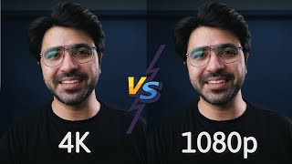 4K vs 1080p EXPLAINED  Pros and Cons in Hindi [upl. by Newbold]