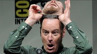 Breaking Bad Actor Bryan Cranstons Brilliant Disguise at Comic Con [upl. by Wayolle98]