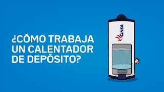 ¿Cómo trabaja un calentador de Depósito [upl. by Jaye416]