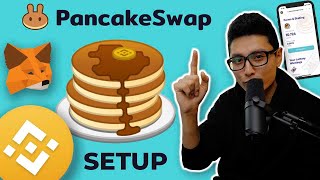 How to Use PancakeSwap with MetaMask Binance Smart Chain Setup Tutorial [upl. by Berry]