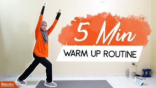 5 Minit Senaman Panaskan Badan  5 Minutes Warm Up Routine  Debotra [upl. by Colligan]