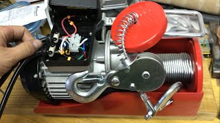 How to extend lengthen electric hoist remote control Harbor Freight [upl. by Diego]