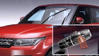 Windshield Wiper amp Rain Sensors  Range Rover Evoque  Land Rover USA [upl. by Zile]