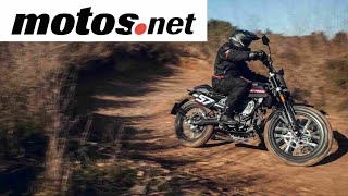 FB Mondial Flat Track 125  Prueba  Review en español  motosnet [upl. by Puritan437]