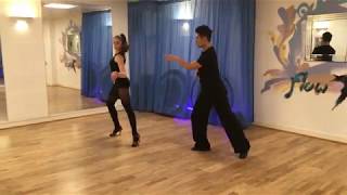 How to dance Kicks in Jive  Advanced Variation [upl. by Adolphus411]