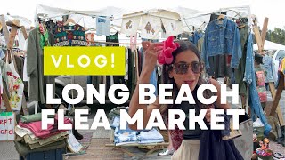 LONG BEACH FLEA MARKET VLOG [upl. by Oznole]