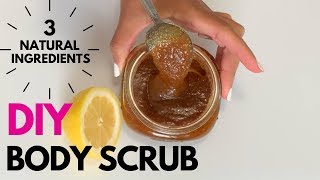 How to Make Exfoliating Body Scrub  DIY [upl. by Eissat]