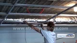 How To Install A Drop Ceiling Basic Overview [upl. by Karol]