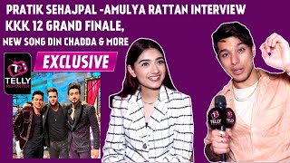 Pratik Sehajpal Amulya Rattan Interview On KKK 12 Grand Finale New Song Din Chadda BB 16 amp More [upl. by Forrester]