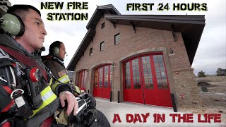 First 24 Hours in a New Fire Station  A Day in the Life [upl. by Eimoan]