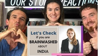 Are You Brainwashed About India  American REACTION [upl. by Clayborn518]