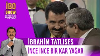 İnce İnce Bir Kar Yağar  İbrahim Tatlıses amp Aşık Mahsuni Şerif amp Murat Çobanoğlu Düet [upl. by Cavill]