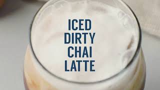 How to Brew Iced Dirty Chai Latte [upl. by Noraed243]