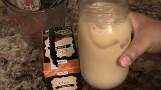 How to Make an Iced Chai Tea Latte [upl. by Ymirej622]