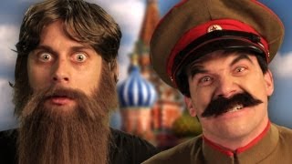 Rasputin vs Stalin Epic Rap Battles of History [upl. by Kwabena]