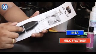 IKEA MILK FROTHER Review amp Battery Installation [upl. by Genevieve]