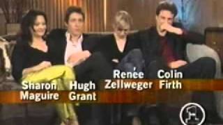 Bridget Jones 1  Interview to the cast [upl. by Hanafee]