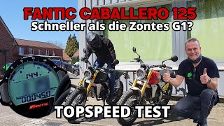 Fantic Caballero 125 Flat Track TOPSPEED TEST  Fazit und Review DE HD [upl. by Engenia894]