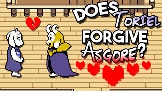 Does Toriel Forgive Asgore at The End of UNDERTALE Undertale Theory  UNDERLAB [upl. by Kowatch]