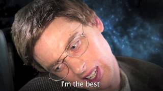 Clean Einstein vs Stephen Hawking Epic Rap Battles of History 7 HD [upl. by Ecilef969]